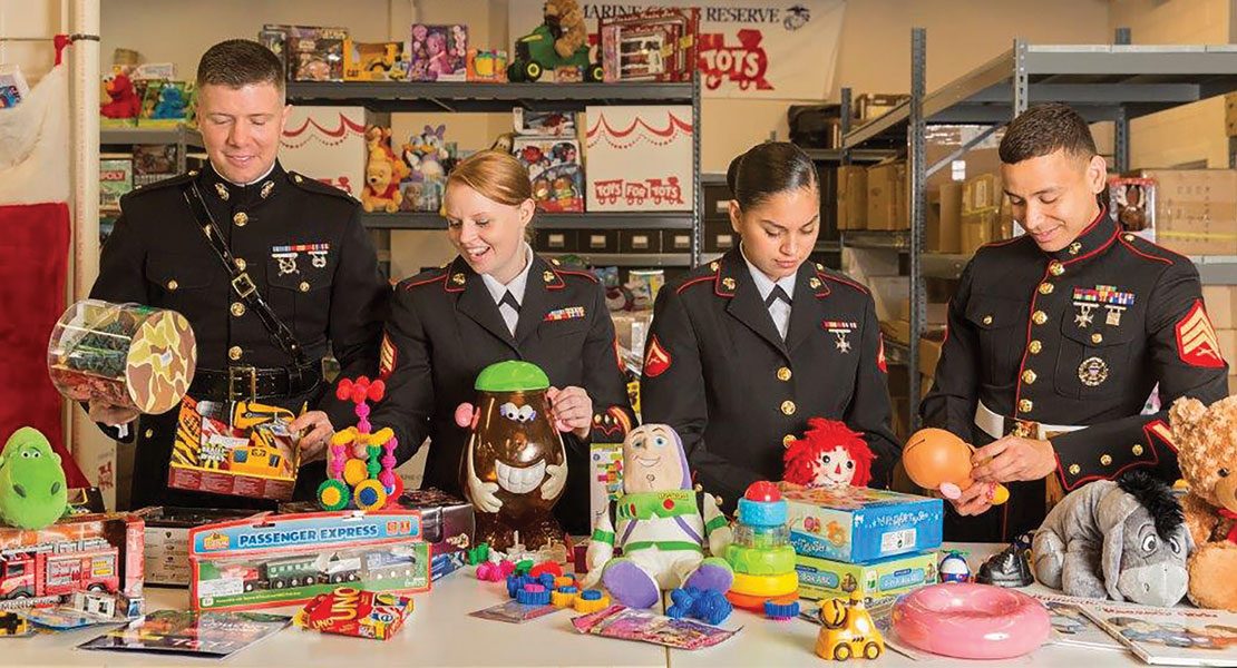 Luck Grove Donates Over 200 Toys to Local Marine Corps Toys for Tots Foundation